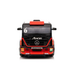 Elektrický Kamión s prívesom Mercedes XMX622B LCD červená